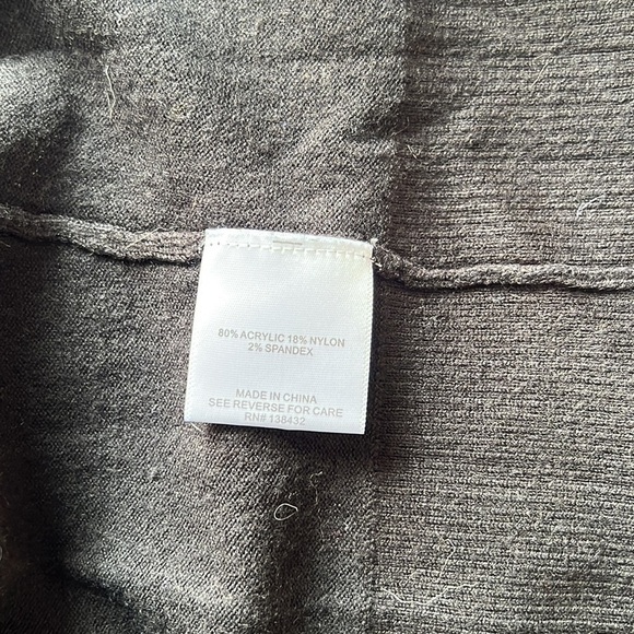 ModCloth Women’s button down black sweater dress size small cotton longsleeve - Picture 5 of 5